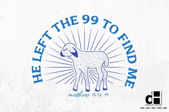 A Christian Hand-drawn Lamb for Crafts & Graphics Branding