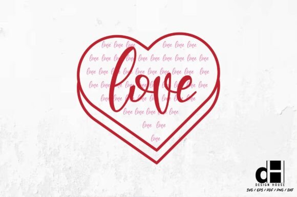 A Crafter's Review: Valentine Love Heart SVG PNG Graphics