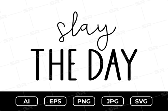 A Design Review: How Slay the Day SVG Translates into Embroidery