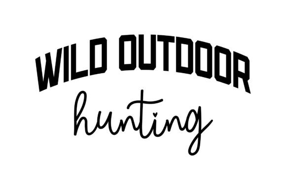 A Wild Hunting SVG for Rustic Crafts and Graphics