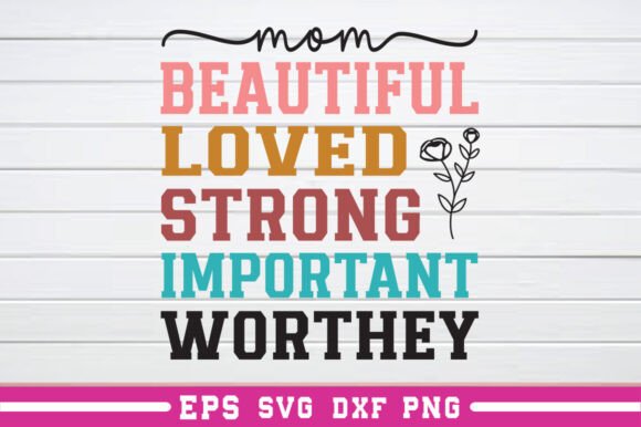 Mom Life SVG Graphics for Branding and Crafts