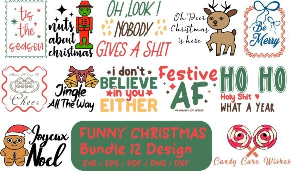 Retro Funny Christmas Bundle: An Embroidery Designer's Review