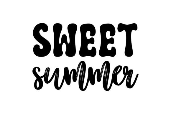 Sweet Summer SVG: A Graphic Asset for Crafts & Seasonal Branding
