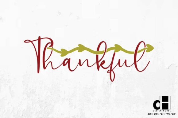 Thankful Thanksgiving Graphics for Crafts and Small Business Branding