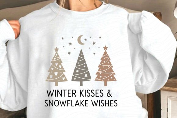 Winter Quote SVG Christmas Tree for Crafts & Graphics